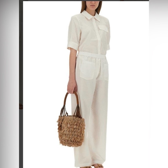 Baum Und Pferdgarten Pants - NWT Baum Und Pferdgarten Elegant White Women's pants size 38